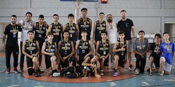 Sub-14 do Mogi Basquete é vice-campeão da Série Prata pelo Campeonato Paulista