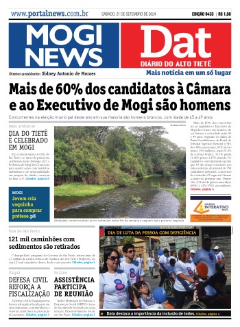 Edição Mogi News/DAT - 21 de setembro de 2024