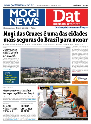 Edição Mogi News/DAT - 24 de setembro de 2024