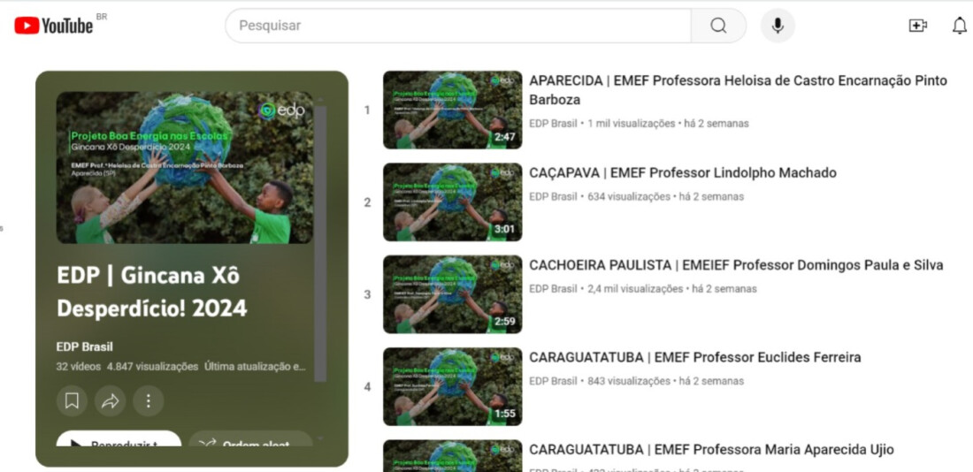 Gincana Cultural Xô Desperdício da EDP está com fase de votação