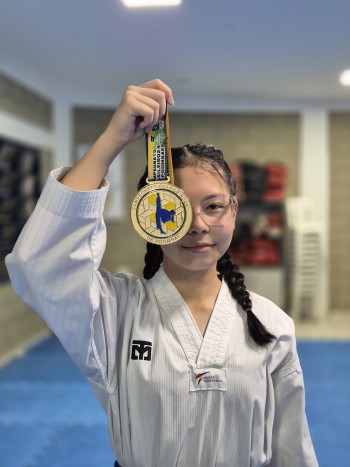 Atleta mogiana vence o Campeonato Brasileiro de Taekwondo na categoria sub 14