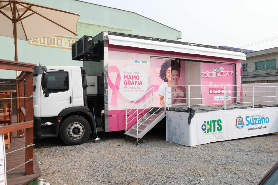 Carreta da Mamografia de Suzano realiza mais de 2.680 atendimentos 
