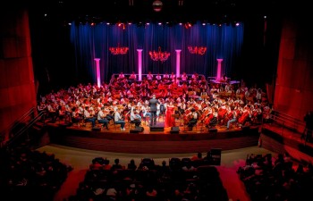 Mogi Shopping recebe apresentação da Orquestra Locomotiva