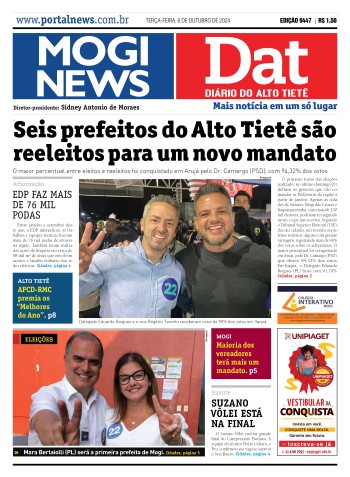 Edição Mogi News/DAT - 08 de outubro de 2024