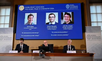 Nobel de Química premia pesquisa sobre estrutura das proteínas