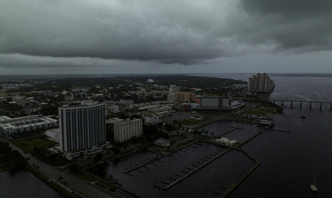 Furacão "catastrófico", Milton se dirige à costa do Golfo da Flórida
