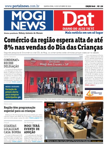 Edição Mogi News/DAT - 10 de outubro de 2024