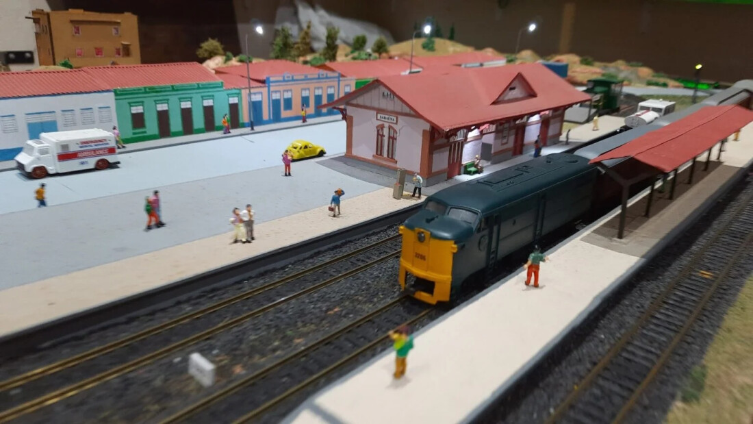 Sabaúna recebe a 1ª Mostra de Ferromodelismo da região neste fim de semana