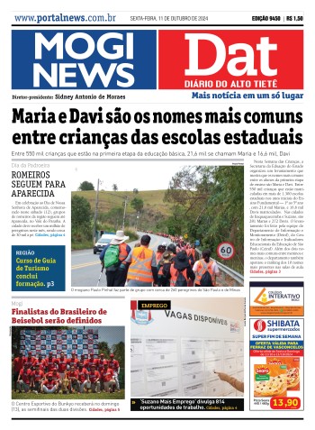 Edição Mogi News/DAT - 11 de outubro de 2024